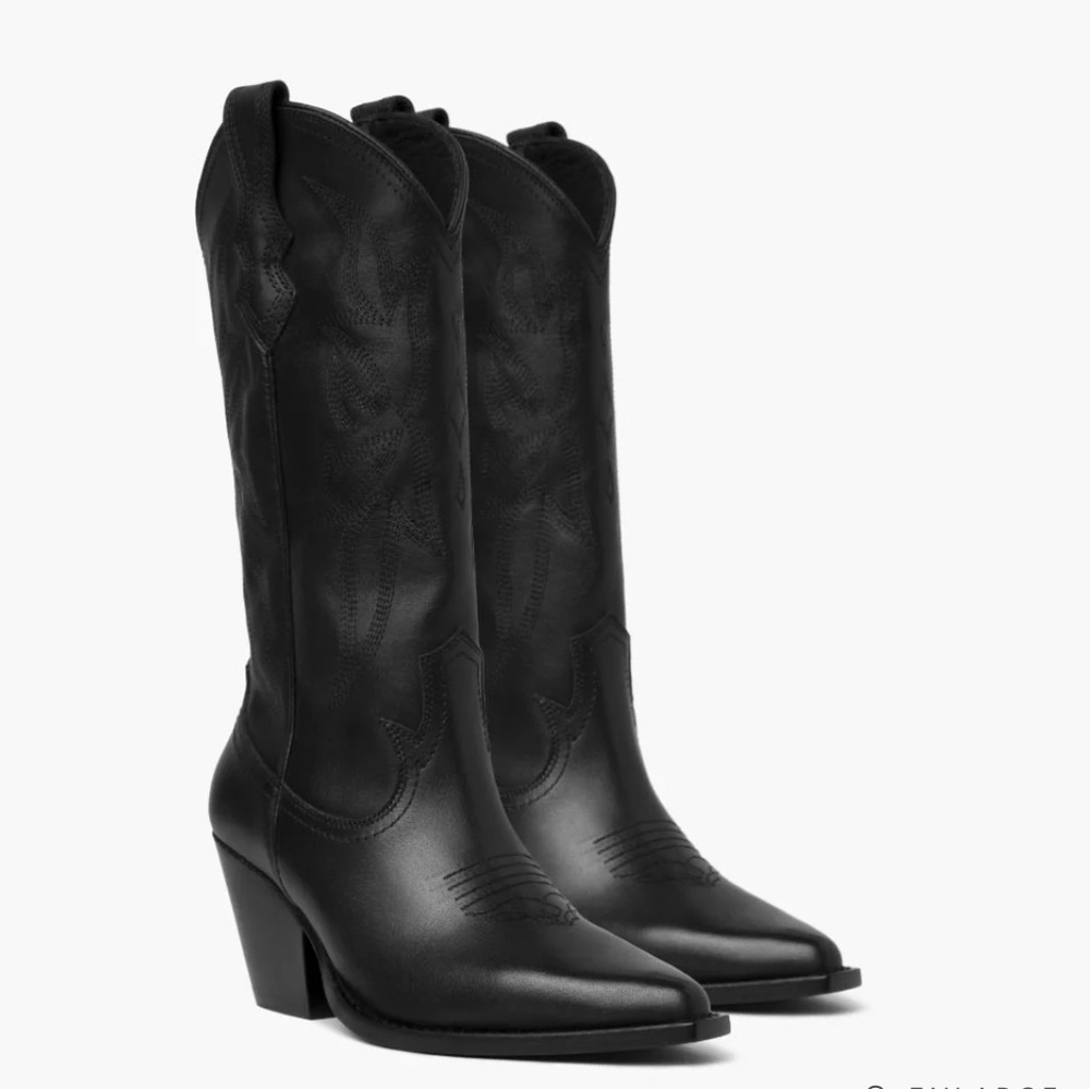 Thursday Boot Company Black Heeled Boots